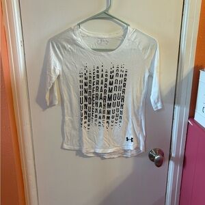 Under Armour White Graphic T-Shirt